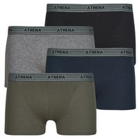 athena boxer basic coton pack de 4 para hombre