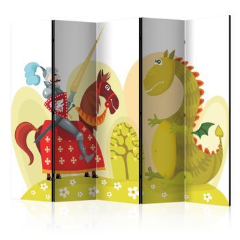 Biombo - Dragon And Knight Ii [room Dividers]