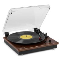 tocadiscos audizio rp112d bluetooth correa 3 velocidades altavoces integrados