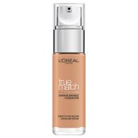 loreal paris true match liquid foundation with spf and hyaluronic acid 30ml various shades - 45n true beige