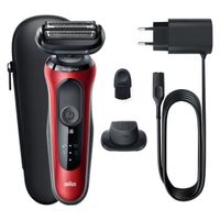 afeitadora electrica braun series 6 uso en seco y mojado cabezal pivotante sensoflex
