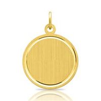 colgante de plata 925 dorado grabable