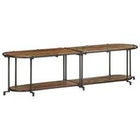 mueble tv  mueble de salon  mesa de tv madera maciza reciclada 160x42x40 cm