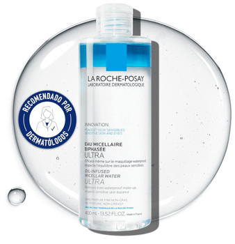La Roche Posay Agua Micelar Bifásica Ultra 400 ml