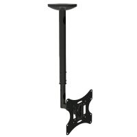maclean mc-504a b soporte de techo para tv 23-42 vesa 200 max 30kg negro