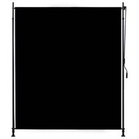 estor enrollable de exterior gris antracita 200x270 cm