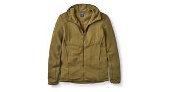Vellon rab ascendor light hoody marron hombre
