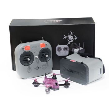 EMAX Tinyhawk Lite Adventure Analog 1S ELRS Outdoor RC FPV Racing Drone RTF with E8 Transmitter Remote Controller Transp