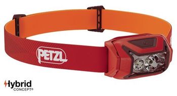 Petzl actik 450 lumen linterna frontal rojo