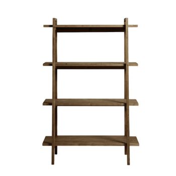 Zapatero de madera con puertas en color marrón de 80 cm