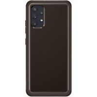samsung soft clear cover funda negra para samsung galaxy a32 lte
