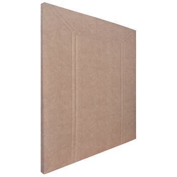 Cabecero Tapizado Milán | Cabezal Acolchado | Tapizado En Teijdo Alta Gama Acuaqulin Antimanchas | Color Beige | Medida: 95x110x5cm (cama 80/90 Cm)