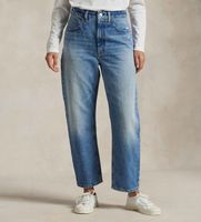 polo ralph lauren para mujer 211969371001 jeans con corte relajado azul 3030 casual algodon denim
