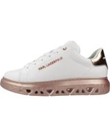 de karl lagerfeld zapatillas mujer modelo kapri kite lo lace lthr color blanco 01p white