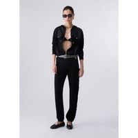 liu jo pantalones pantalon largo de punto para mujer