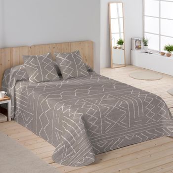 Sandal - Colcha Bouti Estampada - Microfibra - Extra - Suave - Gramaje 70 Gramos - Cama 150 - Nauek Linen