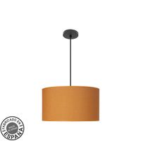 colgante moda 2xe27 negronaranja regx40x40 cm cdifusor