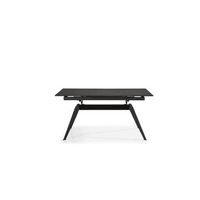 mesa rectangular extensible con tapa ceramica resistente