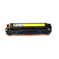 compatible yellow hp 125a toner cartridge replaces hp cb542a