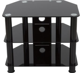 AVF SDC600CMBB 600 mm TV Stand - Black, Black