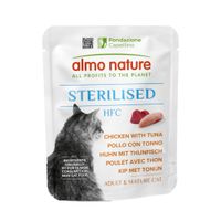 almo nature hfc sterilised 24 x 50 g - pack ahorro - pollo con atun