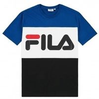 fila tops y camisetas man day tee t-shirt surf black white 681244 para hombre