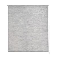 estoralis - estor enrollable translucido  falso liso  170 x 255 cm anchoalto tamano tela 167 x 250 cm  bran  gris claro