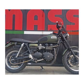 Sistema de escape Triumph Scrambler 865 EFI Mass Cross 2-1