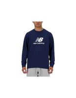 sudadera new balance sport essentials french terry logo hombre azul marino