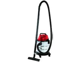 einhell th-vc 1820 s 1250 w aspiradora de tambor 20 l rojo acero inoxidable