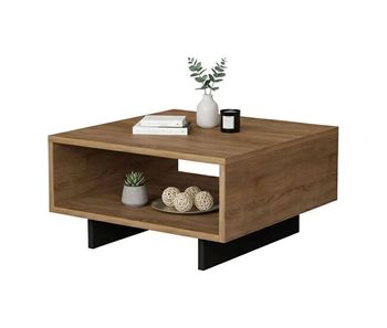 Mesa de centro com efeito madeira