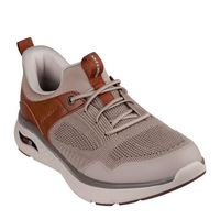 skechers zapatillas arch fit crosser taupe 205340-tpbr