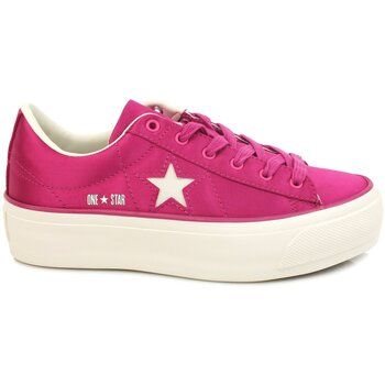 Converse Deportivas Moda One Star Platform Ox Very Berry para mujer