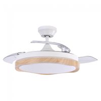 ventilador led aspas plegables blondi ii cct 72w