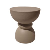 mesa de centro en marron moca 425x35x35