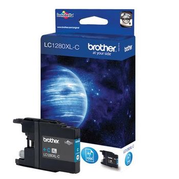 Brother LC1280XLC Cyan Original High Yield Ink Cartridge