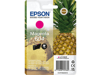 cartucho de tinta - epson 604 ink tamano estandar hasta 350 paginas magenta