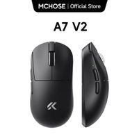 raton inalambrico ligero para juegos mchose a7 v2 doble tasa de orollamiento de 8000hz paw3950 ti raton para juegos esports y oficina