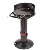 barbacoa carbon loewy 45 parrilla regulable 3 alturas negro