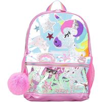 skechers mochila unicorn face backpack para nina