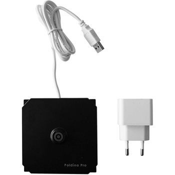 Lámpara De Mesa Led Poldina Pro Mini, Dorada Brillante, Recargable Y Regulable, Con Duración De Batería De Hasta 12 Horas.