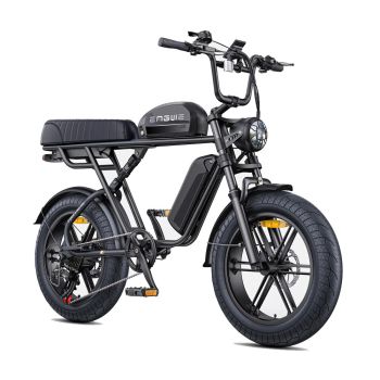[EU DIRECT] ENGWE M1 Bicicleta Eléctrica 48V 15.6AH+13AH Batería Doble Motor 250W 20 pulgadas 170 km Máxima Distancia de