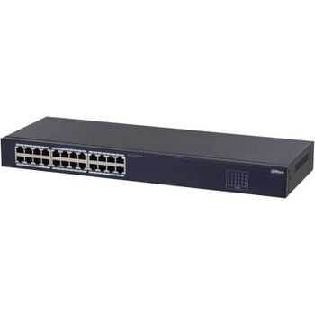 Switch Dahua Technology DH-SF1024 24 Puertos Fast Ethernet L2 Rack Sin Ventilador