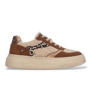 refresh para mujer 17623603-camel zapatillas 176236 marron 36 beige plano cordones casual