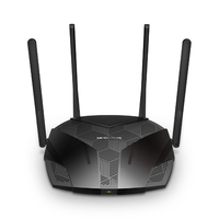 router wifi 6 dualband mercusys mr80x wifi 6 ax3000 4p gigabit 4 antenas de alta ganancia