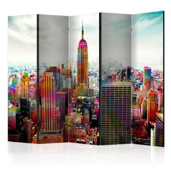 Biombo - Colors Of New York City Ii (225x172 Cm)
