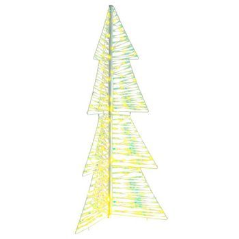 Árbol De Navidad 160 Led Blanco Cálido 150 Cm Pet Vidaxl