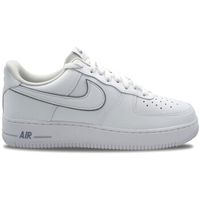 nike deportivas moda air force 1 low 07 lv8 white silver wolf grey para hombre
