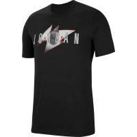 camiseta air jordan - face graphic black