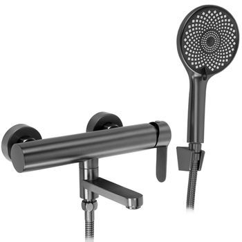 Grifo De Bañera Arcos Titanium